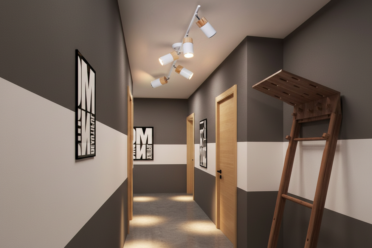 Track Lighting - Hallway